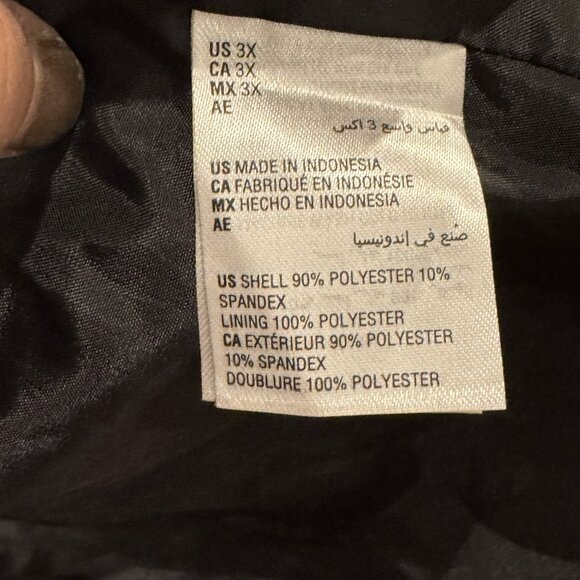 NWT 3xl INC Black Velvet Blazer Party Holiday Work Winter Special Occassion - Picture 5 of 8